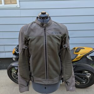 Men's Gray Motorcycle Jacket